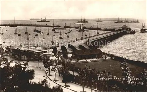 Torquay Torbay Princess Pier and Harbour Kat. Torbay