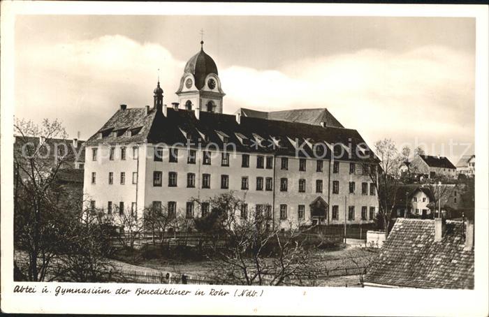 Rohr Niederbayern Abtei und Gymnasium der Benediktiner Kat