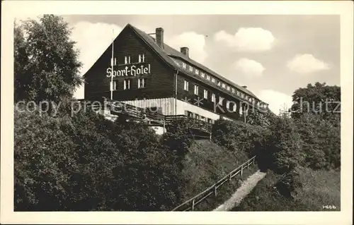 Klingenthal Vogtland HO Sporthotel Waldgut Aschberg Kat. Klingenthal Sachsen