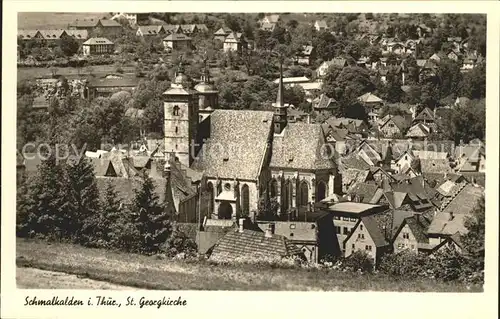 Schmalkalden St Georgkirche Kat. Schmalkalden