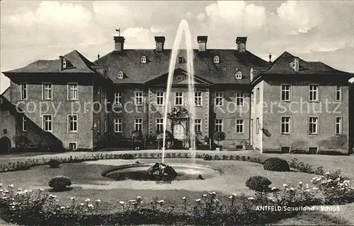 Antfeld Schloss Fontaene Kat. Olsberg