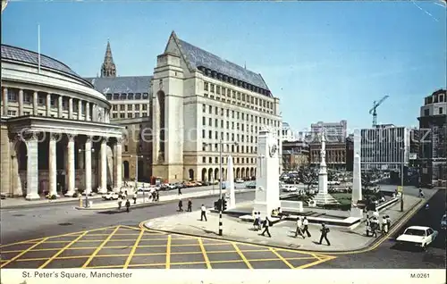 Manchester St Peters Square Kat. Manchester