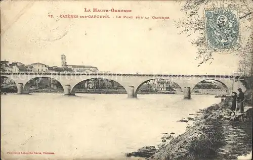 Cazeres Pont sur la Garonne Kat. Cazeres