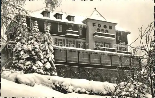 Baerenfels Erzgebirge FDGB Erholungsheim Haus I Kurort Kat. Altenberg