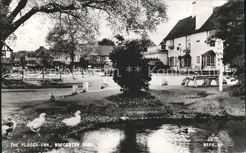 Worcester Park The Plough Inn Restaurant Kat. Sutton