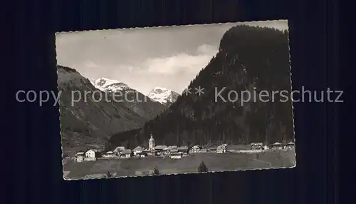 Montriond Vue generale et Pointes de Lans et de la Chavache Kat. Montriond