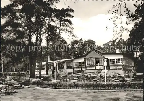 Gifhorn Kurhaus und Pavillon Am Heidsee Kat. Gifhorn