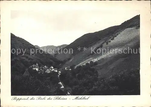 Boppard Rhein im Muehltal Kat. Boppard