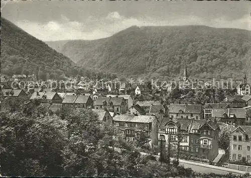 Thale Harz Blick vom Lindenberg Kat. Thale