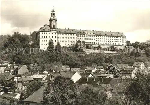 Rudolstadt Blick zum Schloss Heidecksburg Kat. Rudolstadt