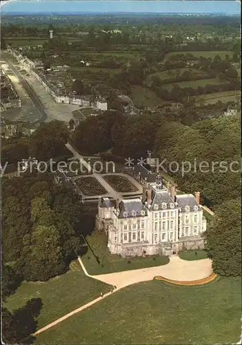 Balleroy Chateau vue aerienne Kat. Balleroy