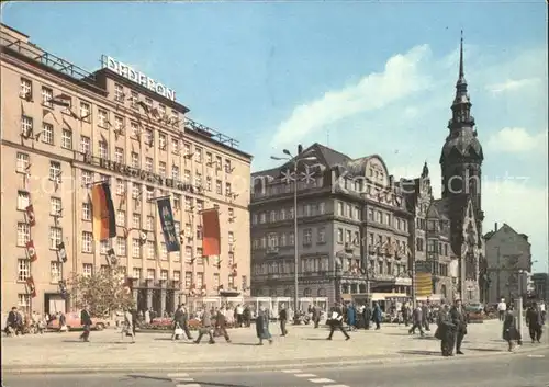 Leipzig Ringmessehaus und Hotel International Messestadt Kat. Leipzig