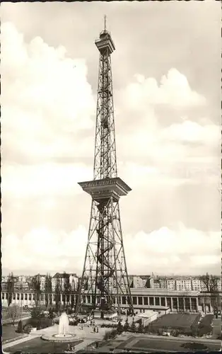 Berlin Funkturm Restaurant Kat. Berlin