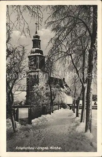 Schellerhau Kirche Kat. Altenberg