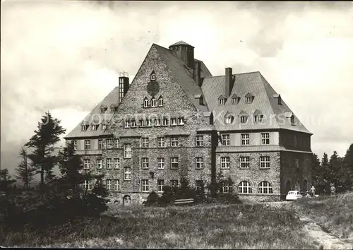 Oberwiesenthal Erzgebirge FDGB Hoehensanatorium Sachsenbaude Kat. Oberwiesenthal