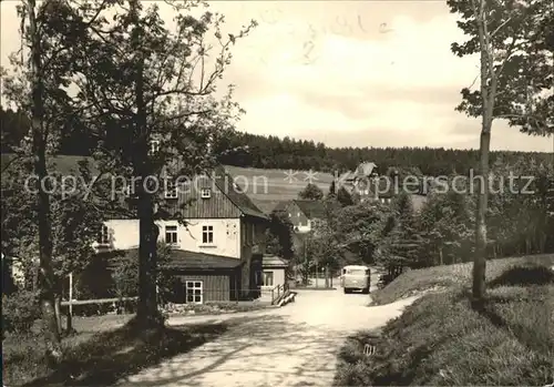 Tellerhaeuser Dorfpartie Kat. Breitenbrunn Erzgebirge