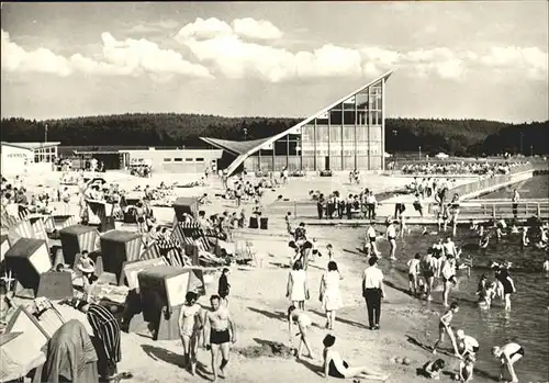 Hohenfelden Erholungszentrum Gaststaette mit Badestrand Kat. Hohenfelden