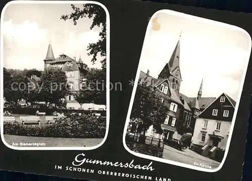 Gummersbach Am Bismarckplatz Ev Kirche Kat. Gummersbach