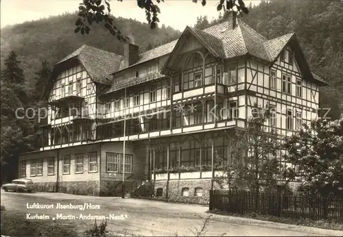 Ilsenburg Harz Kurheim Martin Andersen Nexoe Kat. Ilsenburg Harz