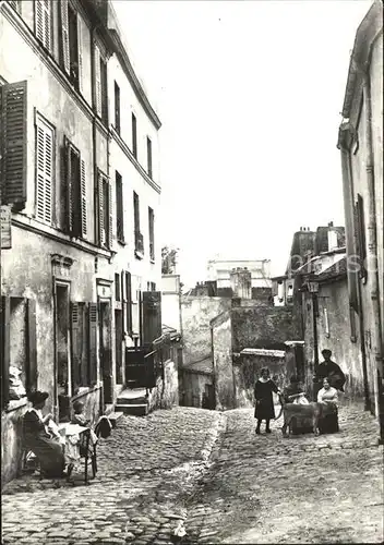 Paris Montmartre Impasse Trainee Kat. Paris