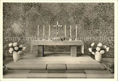 Berlin Altar der Kaiser Friedrich Gedaechtnis Kirche Kat. Berlin