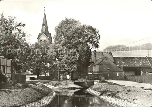 Stangerode Teilansicht Kirchturm Kat. Stangerode