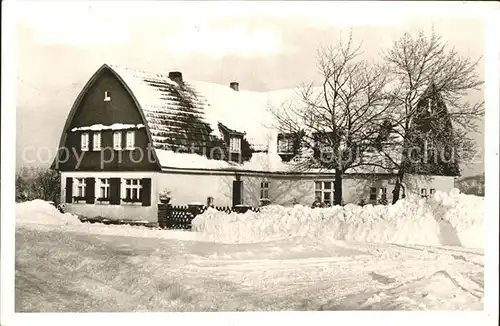 Nuerburg Haus Adele tief verschneit Kat. Nuerburg