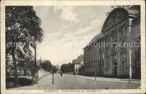 Gladbach Wittlich Friedrichstrasse mit Amtsgericht Kat. Gladbach