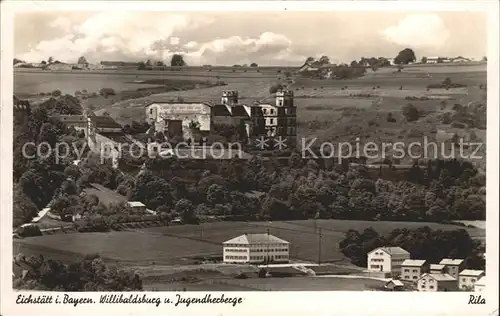 Eichstaett Oberbayern Willibaldsburg Jugendherberge Kat. Eichstaett