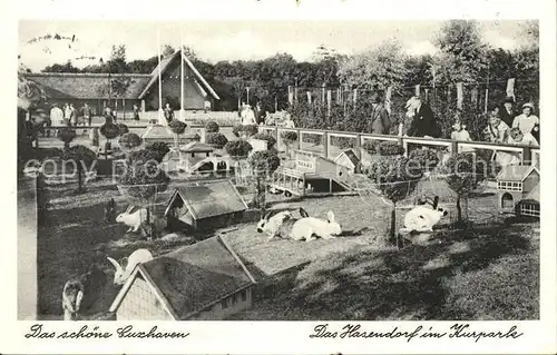 Cuxhaven Nordseebad Hasendorf im Kurpark Kat. Cuxhaven