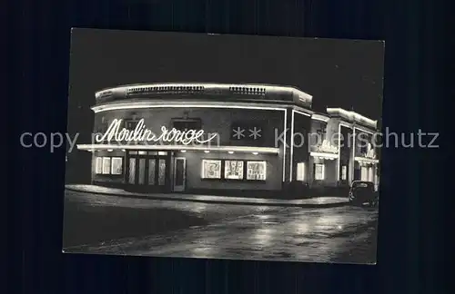 Wien Moulin Rouge Kabarett Bar Dancing Kat. Wien