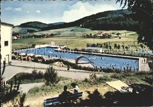 Viechtach Bayerischer Wald Freibad Kat. Viechtach