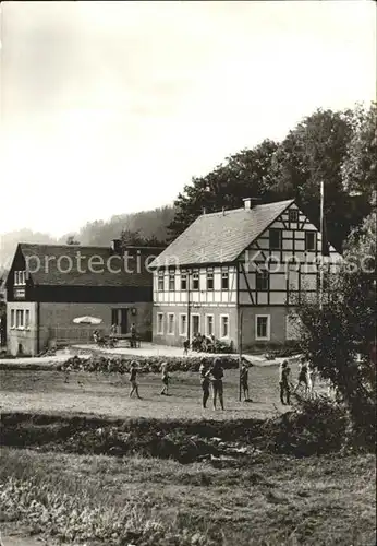 Nassau Erzgebirge Ferienheim der Deutschen Post HPA Dresden Kat. Frauenstein Sachsen