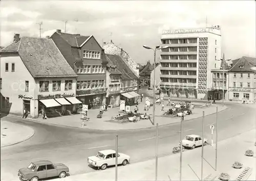 Muehlhausen Thueringen Thoma Muentzer Stadt Wilhelm Pieck Platz Kat. Muehlhausen Thueringen