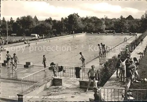 Berlin Rudow Freibad Kat. Berlin