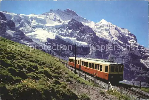 Jungfraubahn mit Jungfraujoch Kl Scheidegg und Jungfrau Kat. Jungfrau