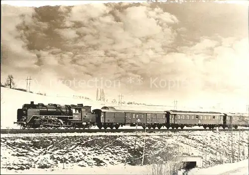 Kaimberg Dampflokomotive Baureihe 62 Sonderzug Kat. Gera