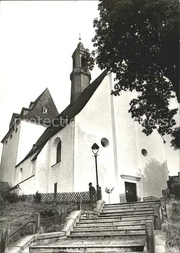 Ehrenfriedersdorf Erzgebirge Wehrkirche Sankt Nicklas Kat. Ehrenfriedersdorf