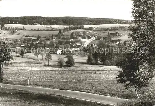 Gunzen Dorf Kat. Schoeneck Vogtland