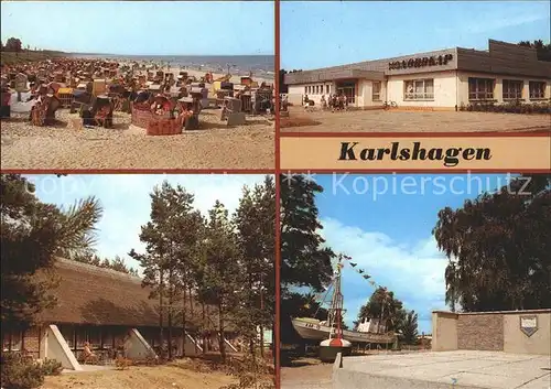 Karlshagen Strand HO  Gaststaette Nordkap Kat. Karlshagen Usedom