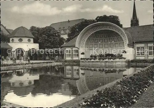 Nauheim Bad Trinkkuranlagen Musikpavillon Kat. Bad Nauheim