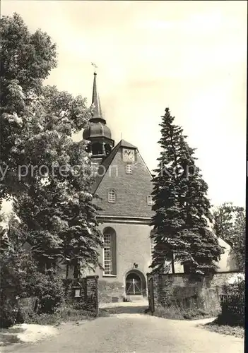 Koenigswalde Erzgebirge Kirche Kat. Koenigswalde Erzgebirge