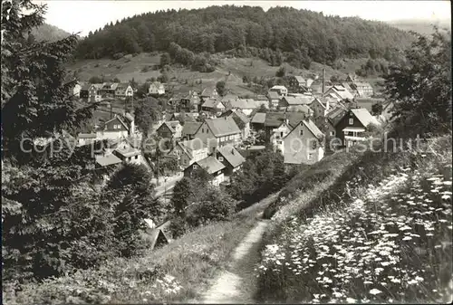 Fehrenbach Thueringer Wald Dorf Kat. Masserberg