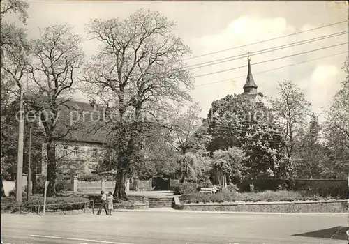 Schmannewitz Kirche Kat. Dahlen Sachsen