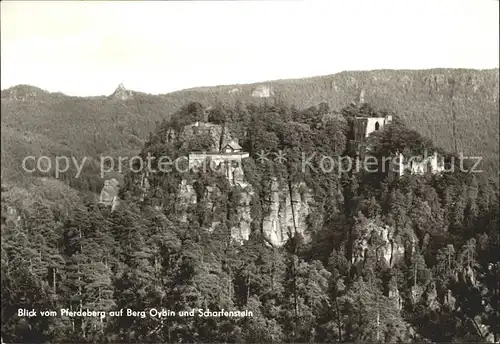 Oybin Zittauer Gebirge Kat. Kurort Oybin