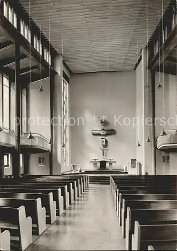 Hamburg Heilige Dreieinigkeitskirche St. Georg innen Kat. Hamburg