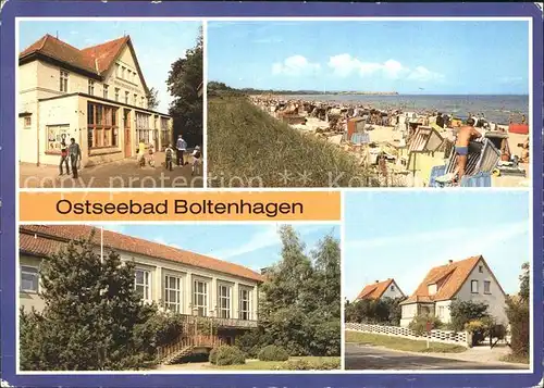 Boltenhagen Ostseebad FDGB Erholungsheime am Strand Fritz Reuter  Kat. Ostseebad Boltenhagen