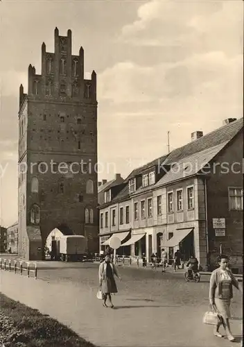 Demmin Mecklenburg Vorpommern Luisentor Kat. Demmin