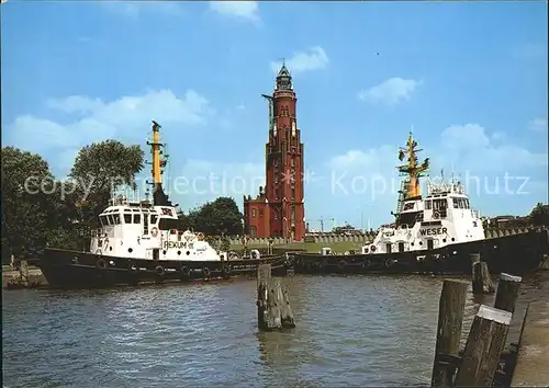Bremerhaven alter Leuchtturm Kat. Bremerhaven