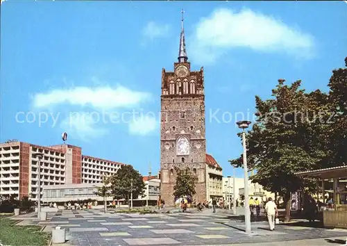 Rostock Mecklenburg Vorpommern Kroepeliner Tor Kat. Rostock